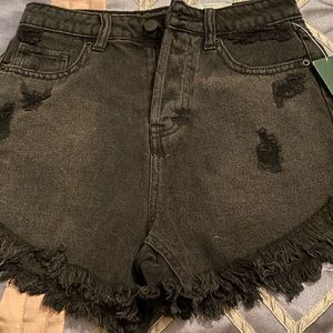 NWT Wild Fable Black Jean Shorts